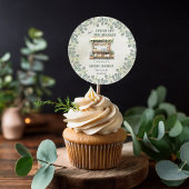 Boerenmarkt Boerderij Stand Welkom Bruidsmeisjesfe Ronde Sticker