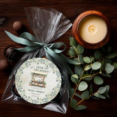 Boerenmarkt Boerderij Stand Welkom Bruidsmeisjesfe Ronde Sticker