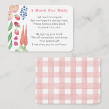 Boerenmarkt Breng Een Boek Baby Shower Voor Meisje