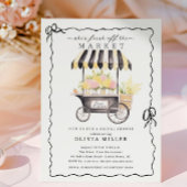 Boerenmarkt Bruids Douche Uitnodiging