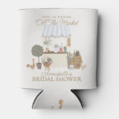 Boerenmarkt Bruiloft Favoriete Boerderijverse Brui Blikjeskoeler (Voorkant)