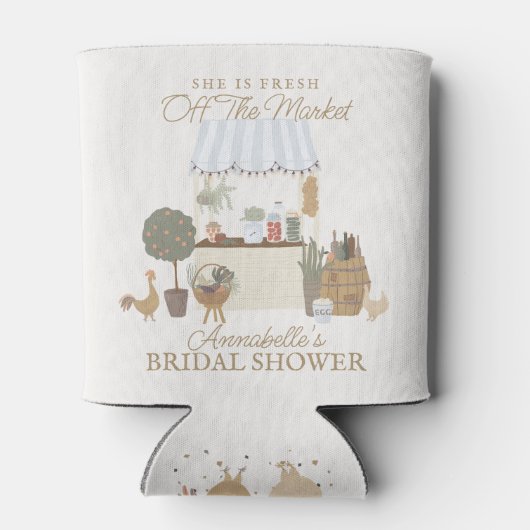 Boerenmarkt Bruiloft Favoriete Boerenmarkt Verse B Blikjeskoeler (Achterkant)