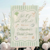 Boerenmarkt Bruiloft Feestelijke Begroeting  Acryl Bord