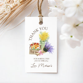 Boerenmarkt Favor Tag Cadeaulabel