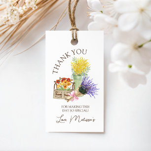 Boerenmarkt Favor Tag Cadeaulabel