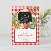 Boerenmarkt genderneutraal eerste verjaardag kaart (Staand voorkant)