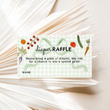 Boerenmarkt Gingham Luier Raffle Spel