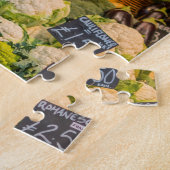 Boerenmarkt Groente groenten Jigzaag Puzzle Legpuzzel (Zijkant)