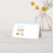 Boerenmarkt groentestal plaatskaartje (Voorkant)