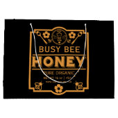Boerenmarkt Honing Pot Groot Cadeauzakje (Achterkant)