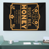 Boerenmarkt Honing Pot Spandoek (Beurs)