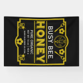 Boerenmarkt Honing Pot Spandoek (Horizontaal)