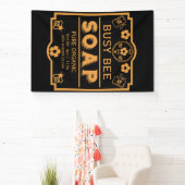 Boerenmarkt Honing Zeep Spandoek (Insitu)