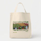 Boerenmarkt (Junk Food) Bag Tote Bag (Voorkant)