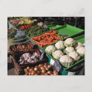 Boerenmarkt, Louans, Bresse Briefkaart