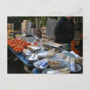 Boerenmarkt, Louans, Bresse, productie Briefkaart