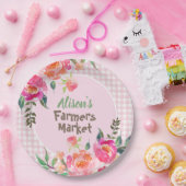 boerenmarkt papieren bordje (Feest)