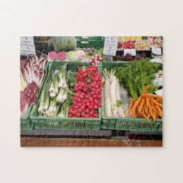 Boerenmarkt Puzzel, 28 x 36 cm, 252 stukjes Legpuzzel
