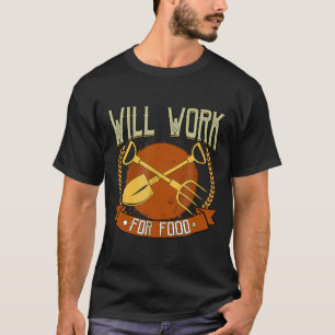 Boerenmarkt Tuin Kweek Fruit Groente Zal Werken Vo T-shirt