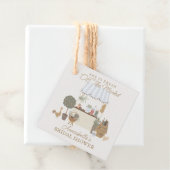 Boerenmarkt van de boer Verse bruiloftsdouche Bedankjes Labels (In situ)