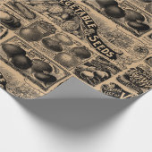 boerenmarkt Vegetable Garden Pattern Cadeaupapier (Hoek)