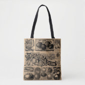  boerenmarkt Vegetable Garden Tote Bag (Voorkant)