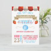 Boerenmarkt Verjaardag Kaart (Staand voorkant)