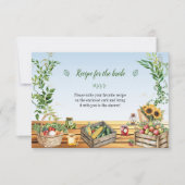 Boerenmarkt, vers uit de marktomhulling kaart (Voorkant)