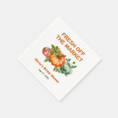 Boerenmarkt Vers Van De Markt Bruidsdouche  Servet (Hoek)