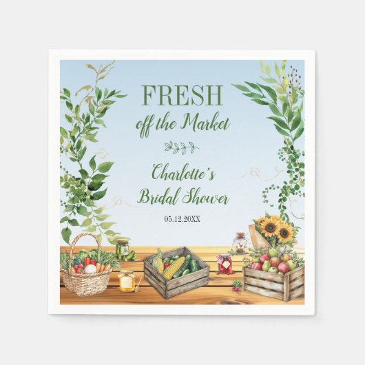 Boerenmarkt, Verse Bruiloftsfeest van de Markt Servet (Voorkant)