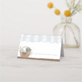 boerenmarkt vult plaatskaart in plaatskaartje (Voorkant)