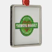 Boerenmarkthart Metalen Ornament (Rechts)