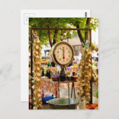  boerenmarktschaal briefkaart (Voorkant / Achterkant)