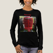Boerenmeisje Tri-Blend Shirt (Voorkant)