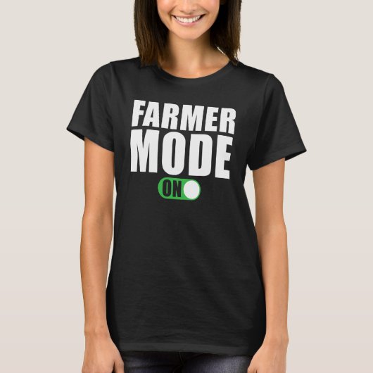 Boerenmodus aan Boer T-shirt (Voorkant)