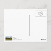 Boerenschuur Landschap Briefkaart (Achterkant)