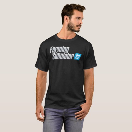 Boerensimulator 22 logo Classic T-Shirt (Voorkant volledig)