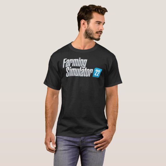 Boerensimulator 22 logo Classic T-Shirt (Voorkant volledig)