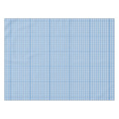 Boerenstijl blauw en wit gingham  tafelkleed (Voorkant (Horizontaal))