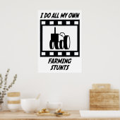 Boerenstunts Poster (Keuken)