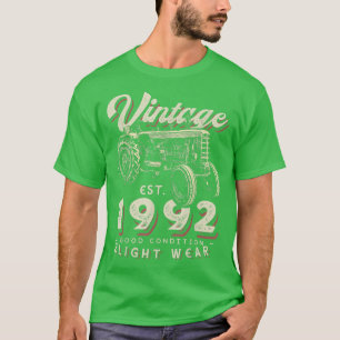 boerentractor opgericht in 1992 30th Birth T-shirt