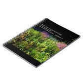 Boerentuin met 1 Korintiërs 3:7 Notitieboek (Linkerzijde)