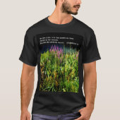 Boerentuin met 1 Korintiërs 3:7 T-shirt (Voorkant)