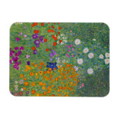 Boerentuin, Olie Schilderij, Gustav Klimt Magneet (Horizontaal)