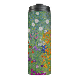 Boerentuin, Olie Schilderij, Gustav Klimt Thermosbeker
