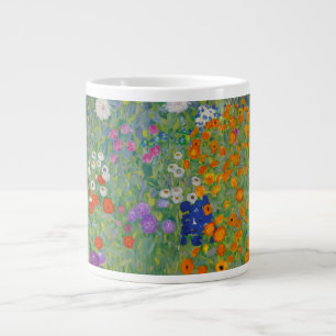Boerentuin, Olieverfschilderij, Gustav Klimt Grote Koffiekop