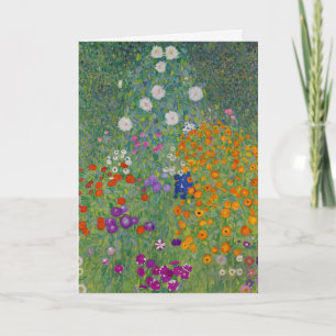 Boerentuin, Olieverfschilderij, Gustav Klimt Kaart