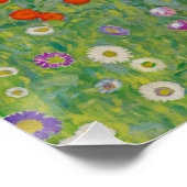 Boerentuin, Olieverfschilderij, Gustav Klimt Perfect Poster (Hoek)