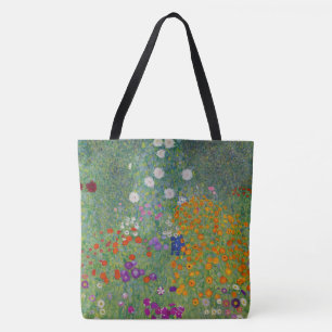 Boerentuin, Olieverfschilderij, Gustav Klimt Tote Bag