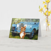 "boerenvrienden": blanco kaart (Gele Bloem)